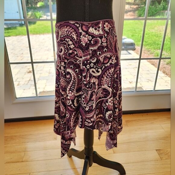 Jasmine Sola Vintage Asymmetrical pattern skirt - Picture 3 of 11